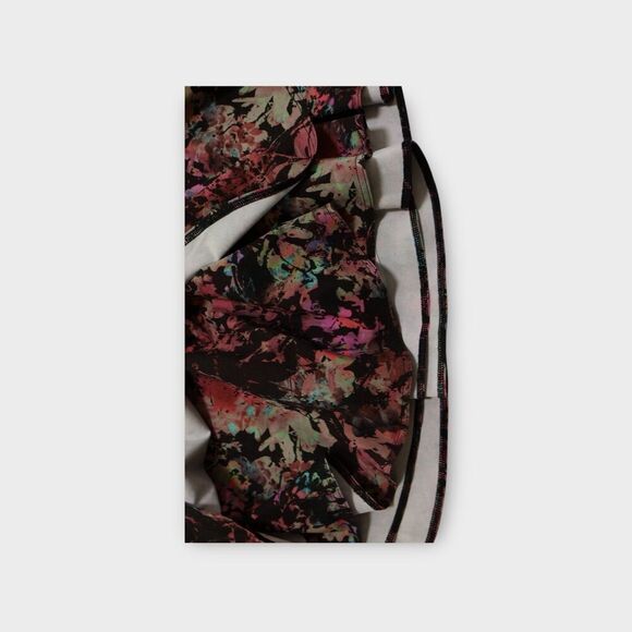 Lululemon Court Rival High-Rise Skirt Stencil Blossom Red Multi Size 8 - Picture 3 of 10